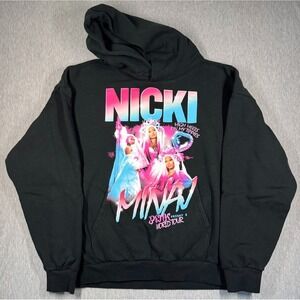Nicki Minaj Pink Friday 2 World Tour Hoodie Black XXL Official Tour Merch